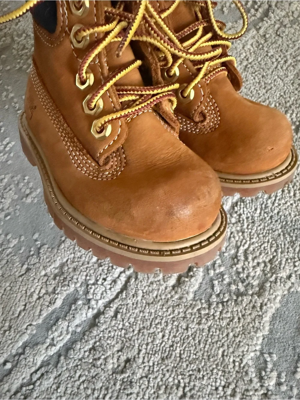 Timberland boots classic lace up leather waterproof toddler 5